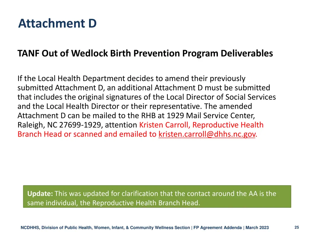 attachment d