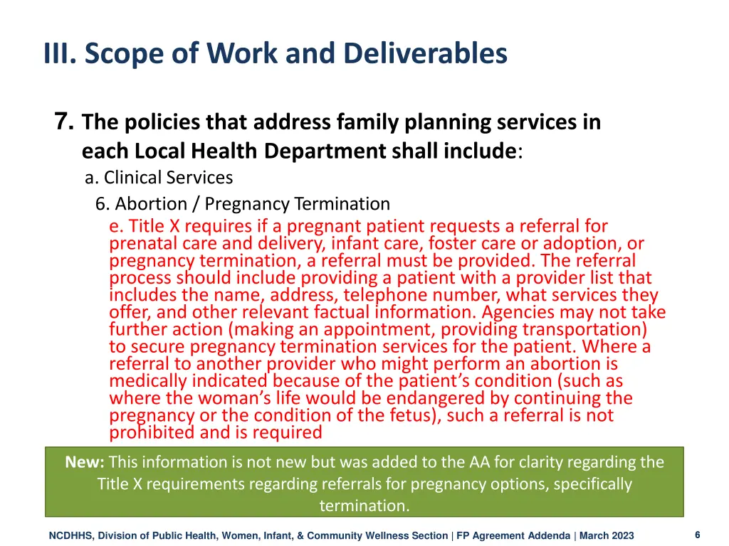 iii scope of work and deliverables 2