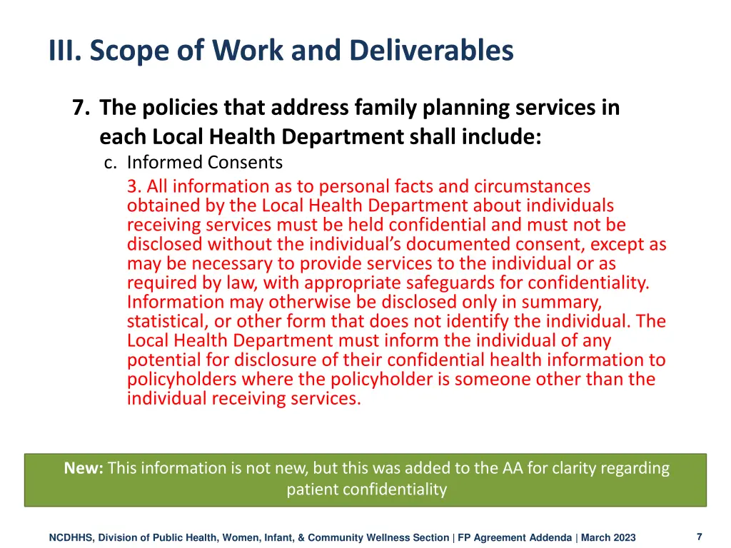 iii scope of work and deliverables 3