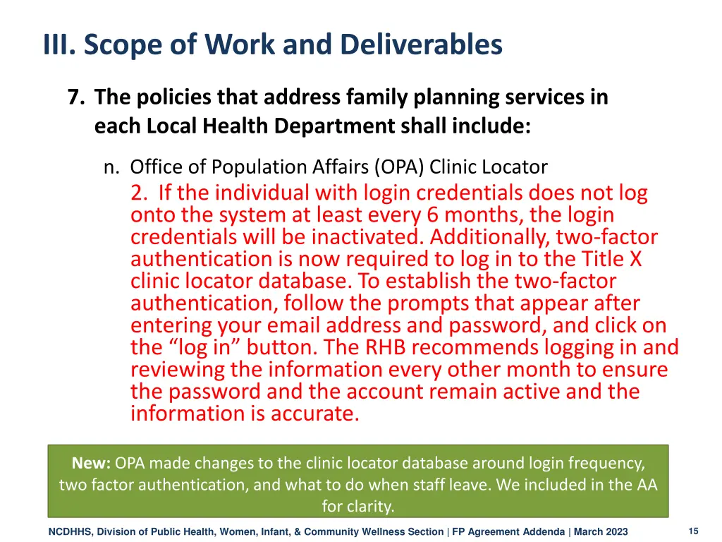 iii scope of work and deliverables 8