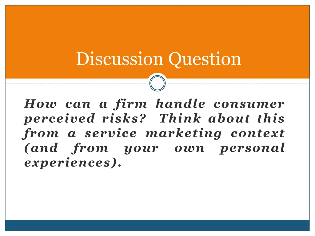 discussion question