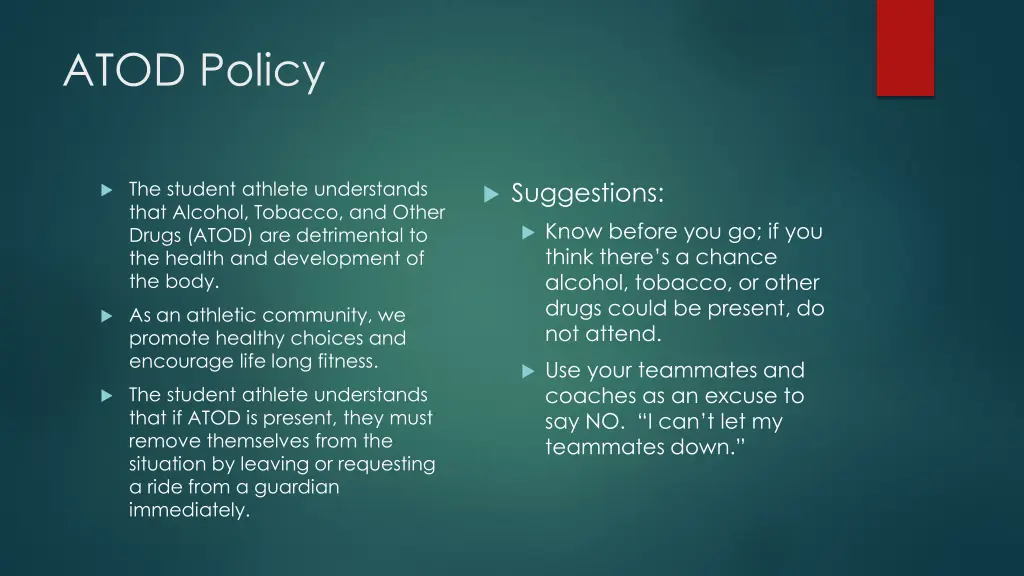 atod policy