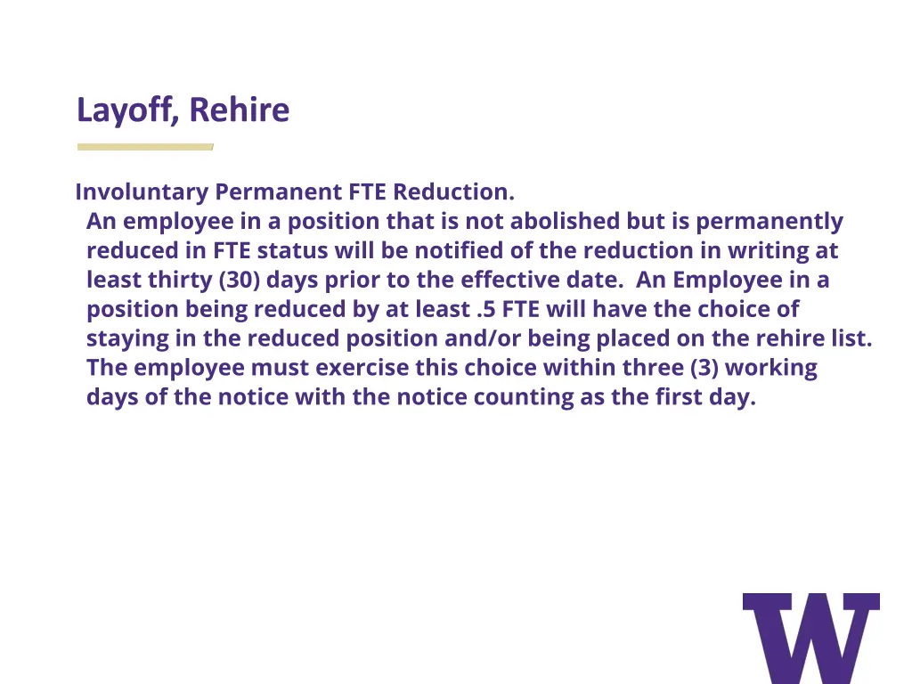 layoff rehire 1