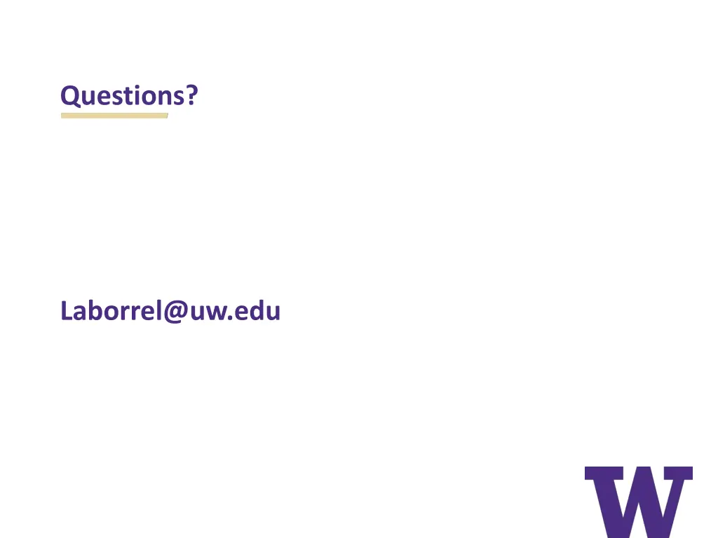 questions