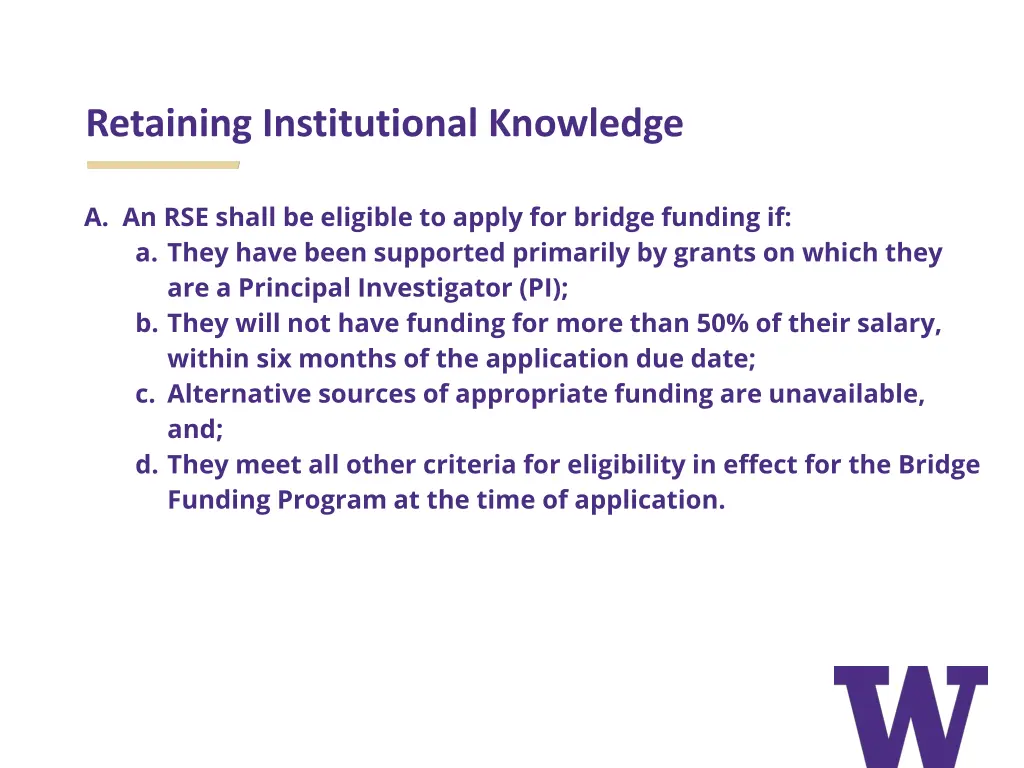 retaining institutional knowledge