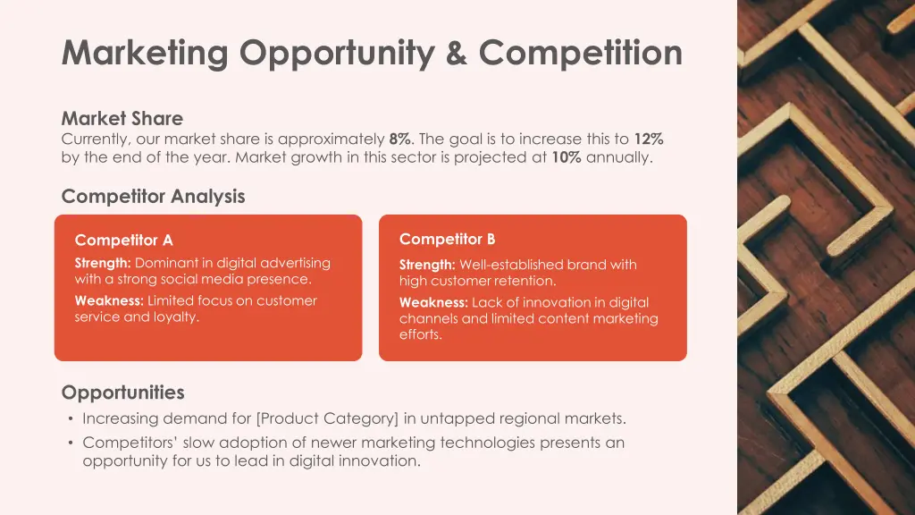 marketing opportunity competition 1
