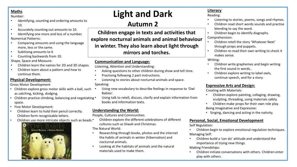 literacy reading listening to stories poems songs