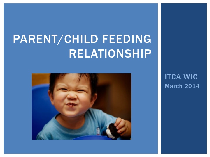 parent child feeding relationship