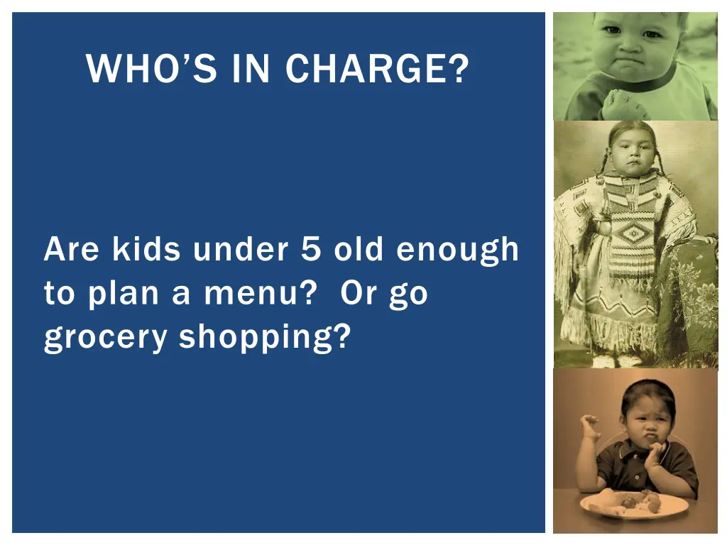 who s in charge