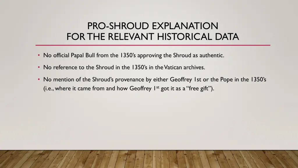 pro shroud explanation for the relevant