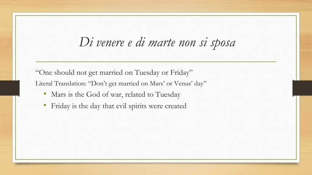 di venere e di marte non si sposa 1