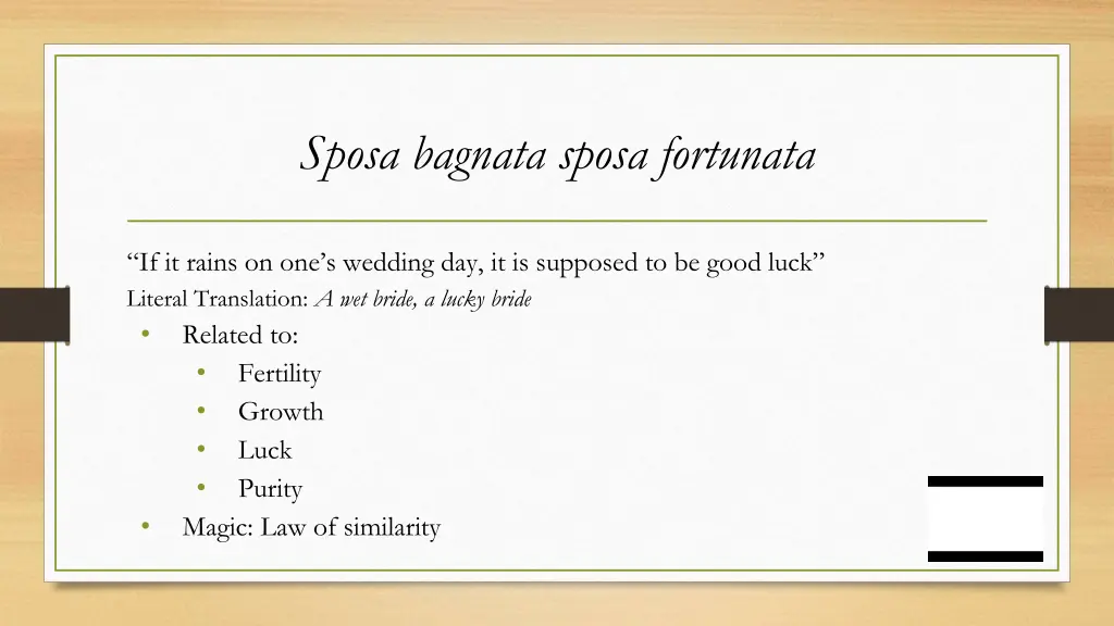 sposa bagnata sposa fortunata 1