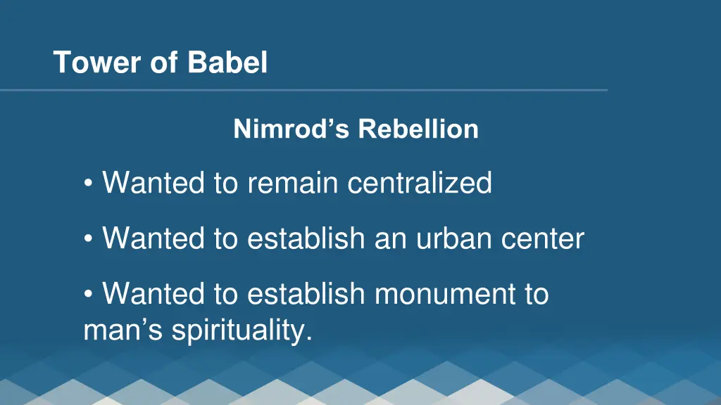 tower of babel 1
