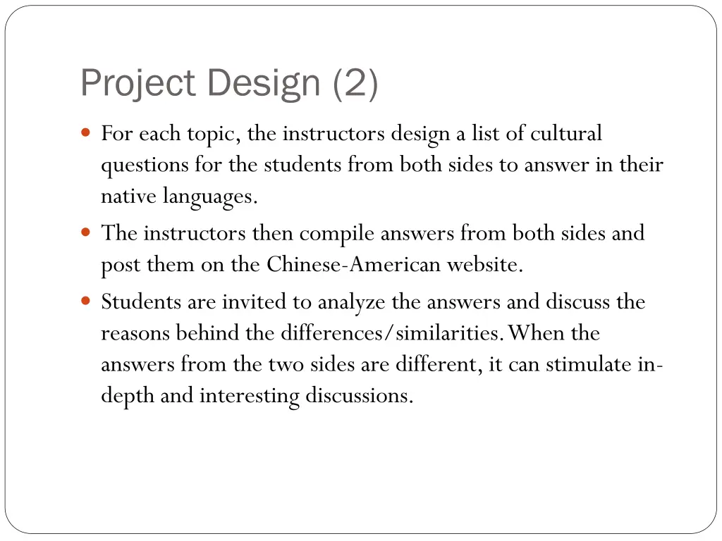 project design 2