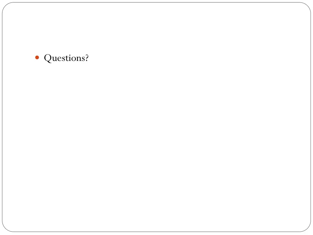 questions