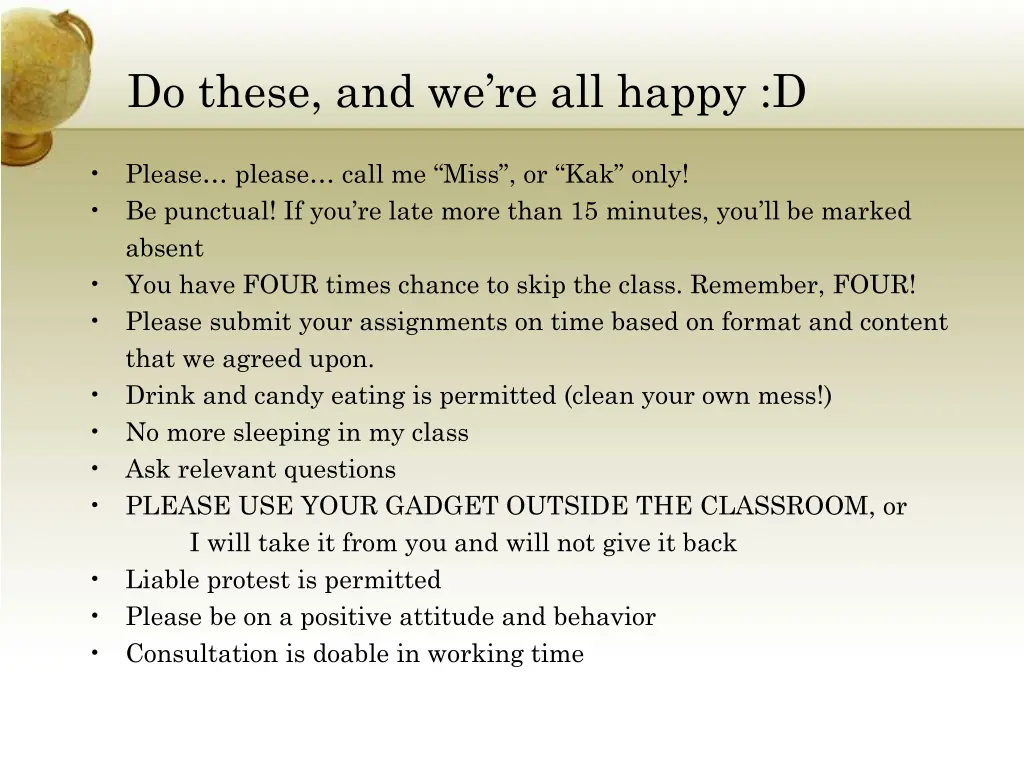 do these and we re all happy d