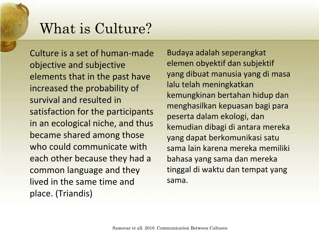 what is culture