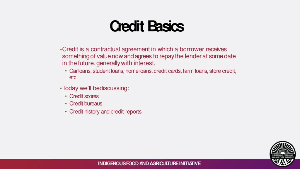 creditbasics