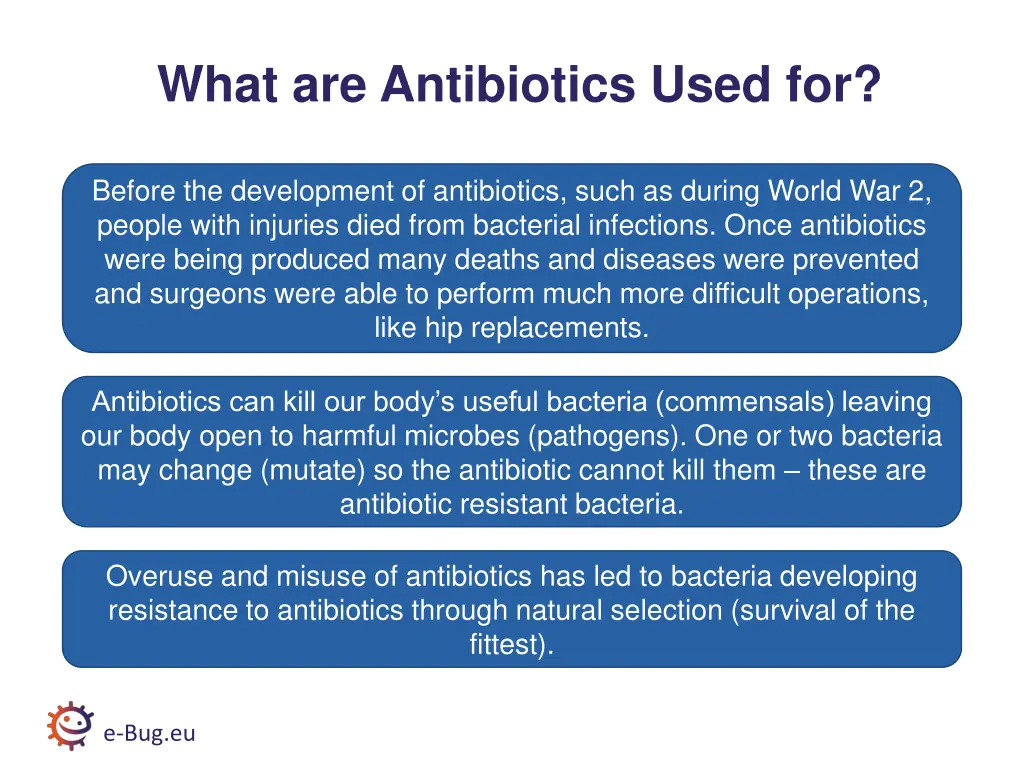 what are antibiotics used for 1