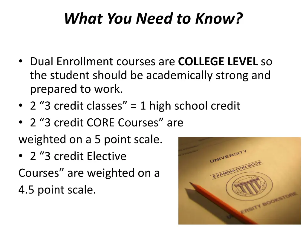 what you need to know