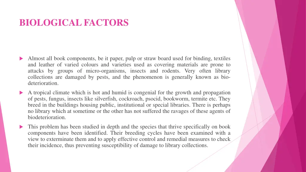 biological factors