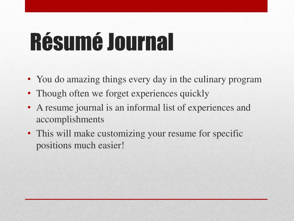 r sum journal