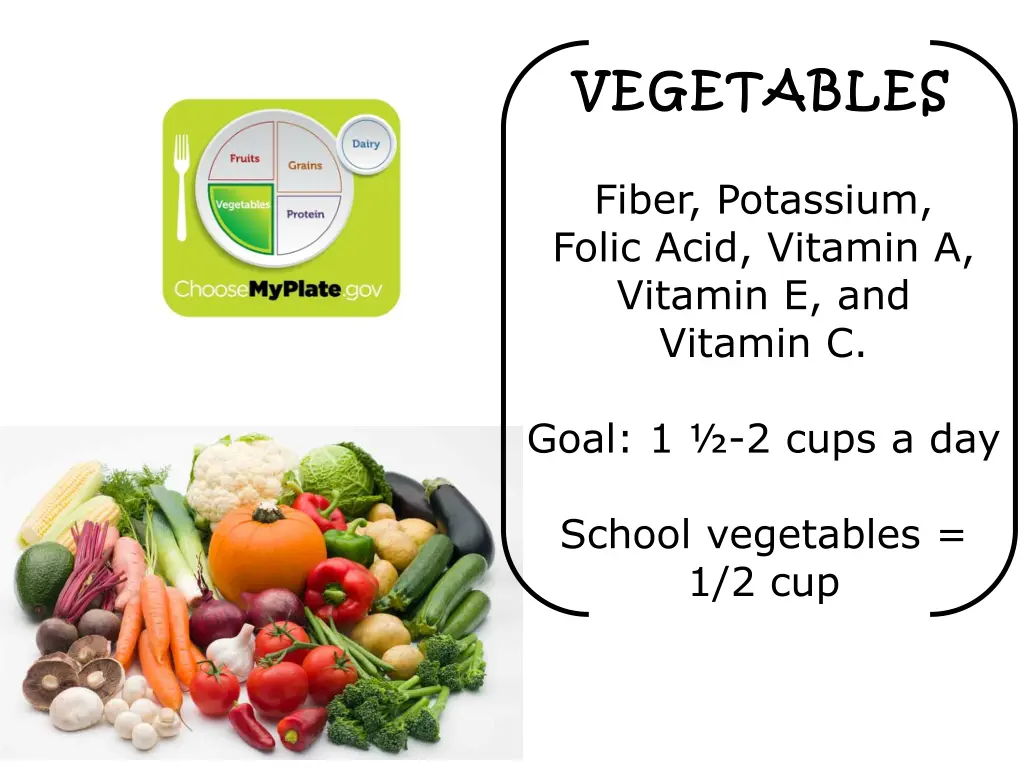 vegetables vegetables