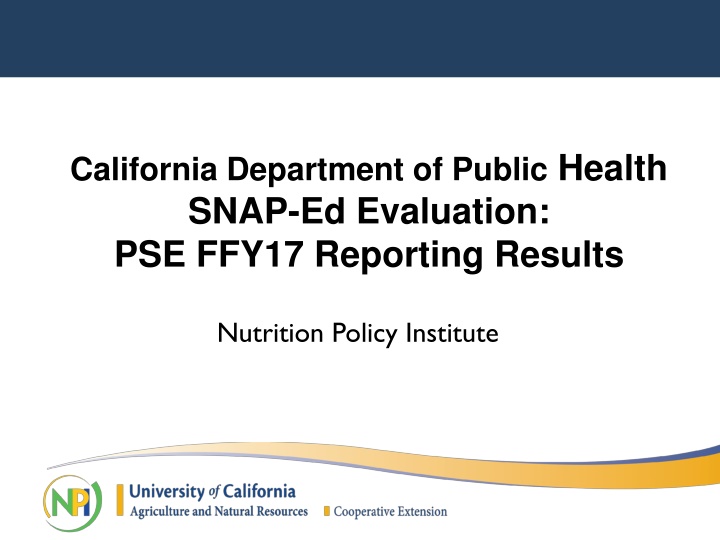california department of public health snap