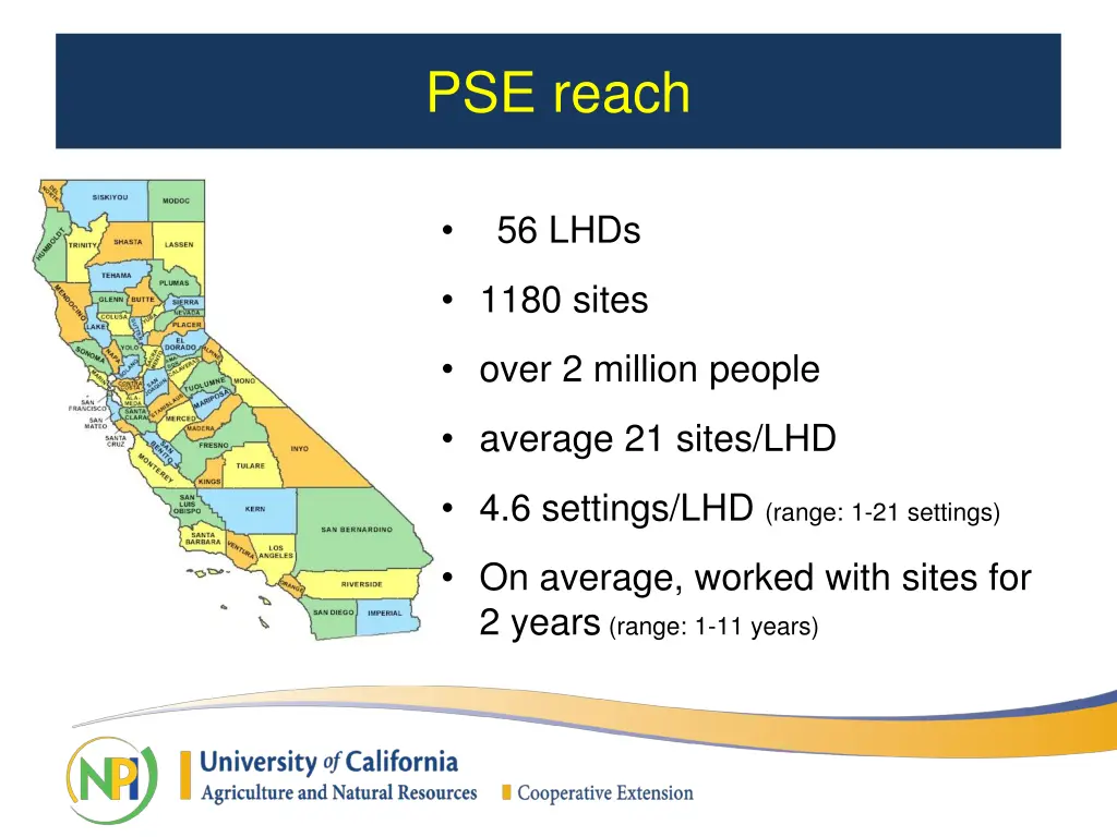 pse reach