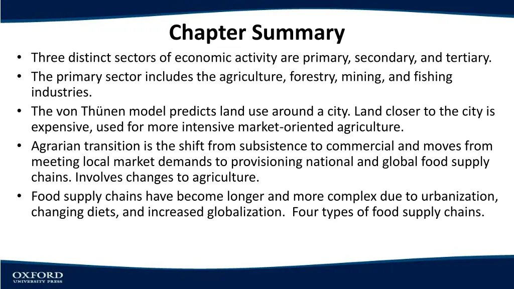 chapter summary