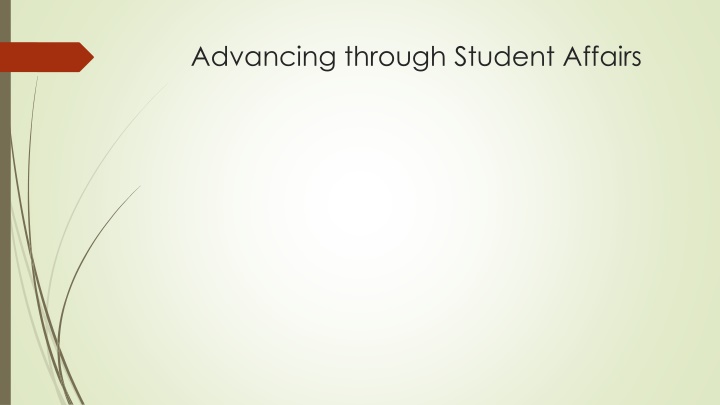 advancing through student affairs