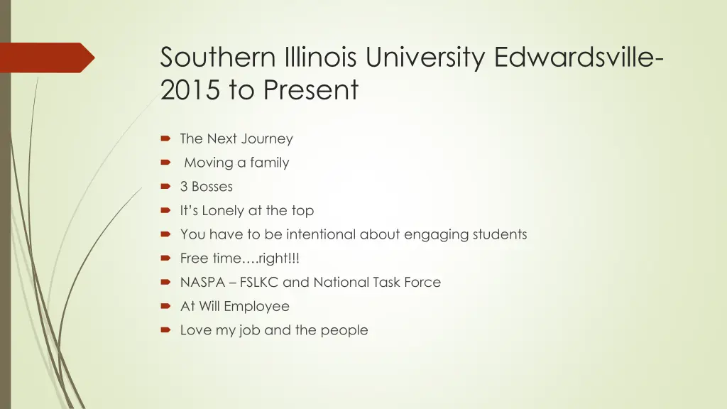 southern illinois university edwardsville 2015