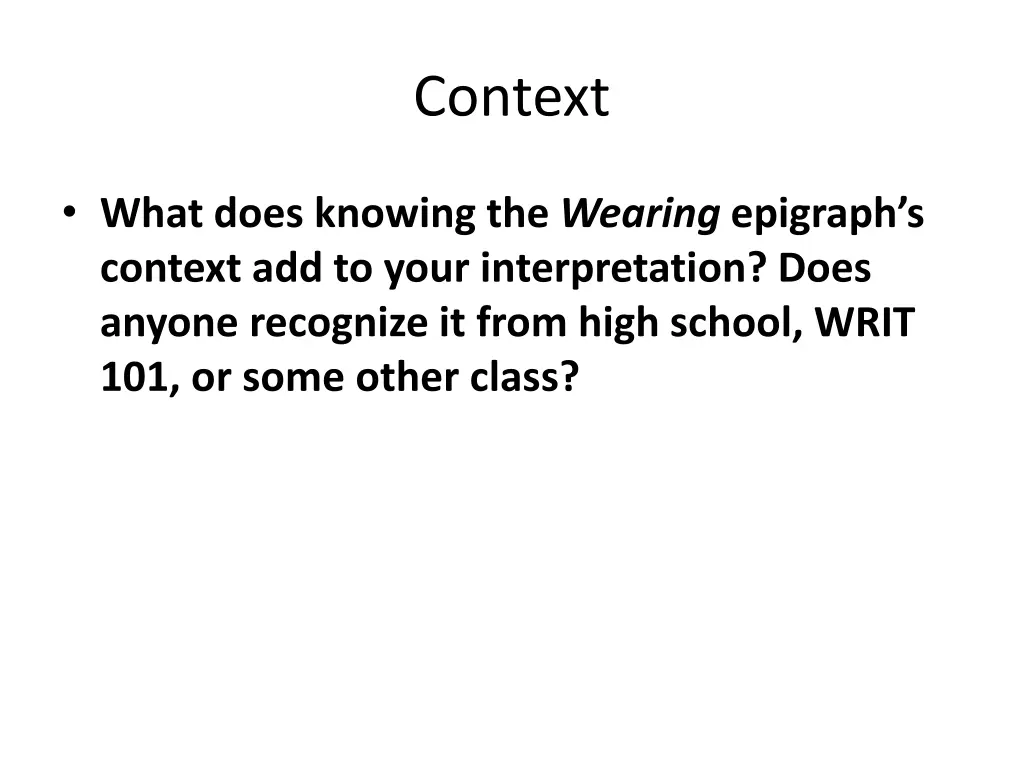 context