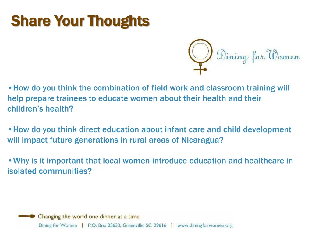 share your thoughts share your thoughts