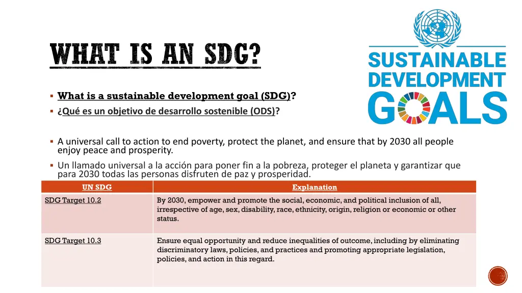 what is an sdg