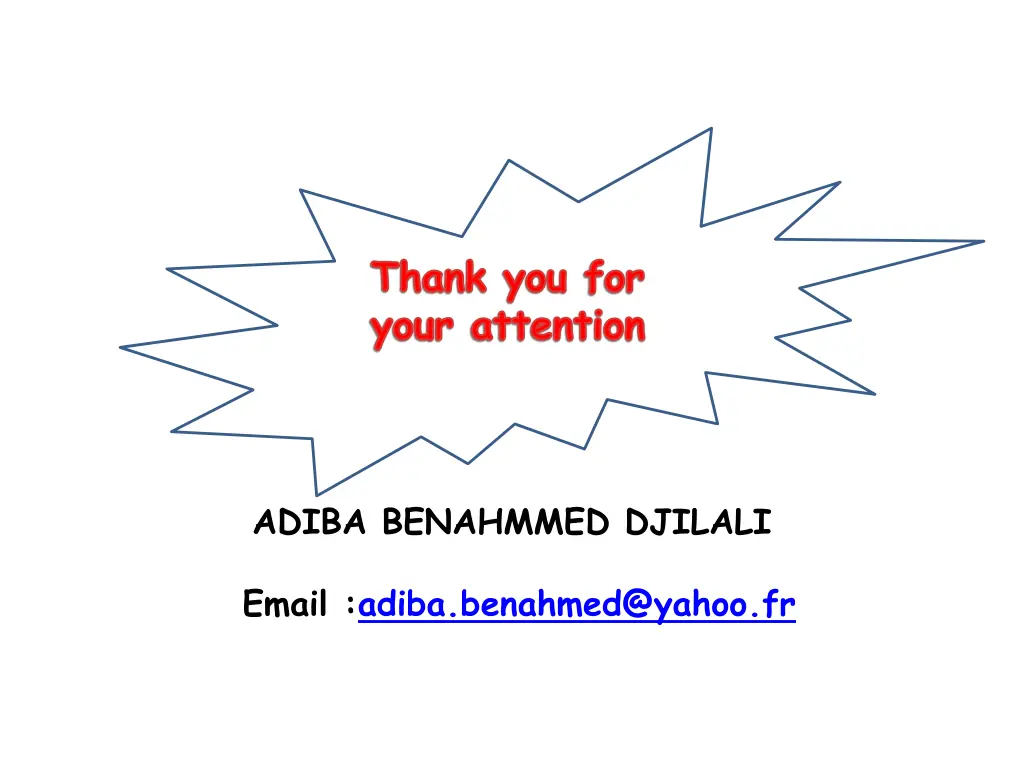 thank you for your attention