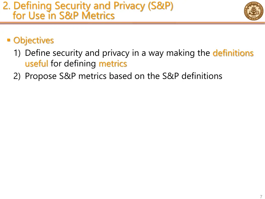 2 defining security and privacy