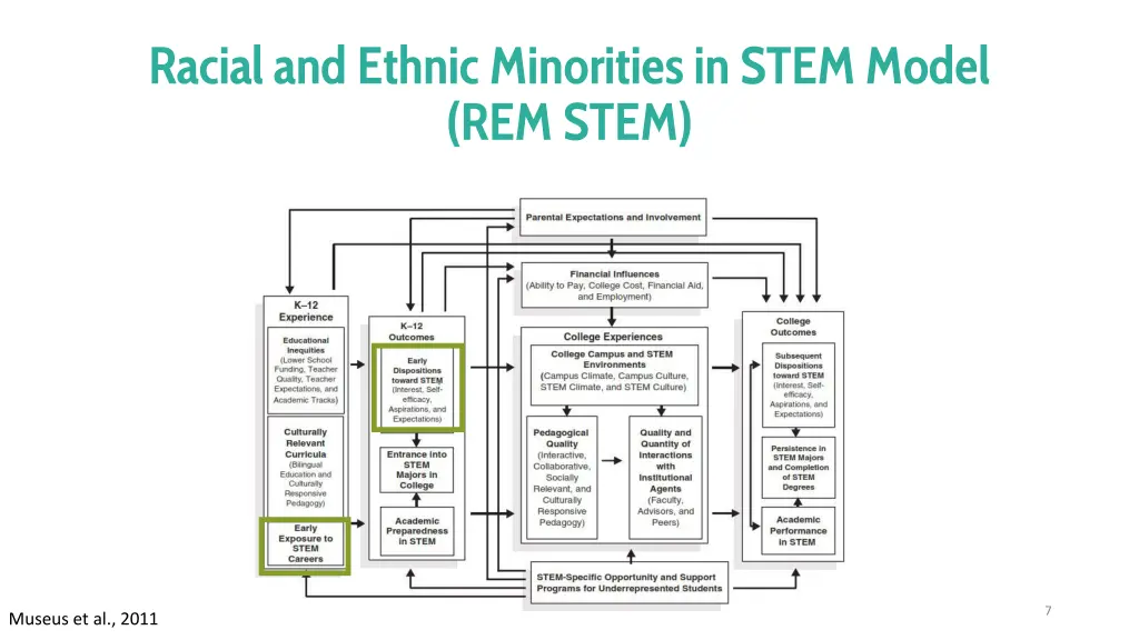 racial and ethnic minorities in stem model