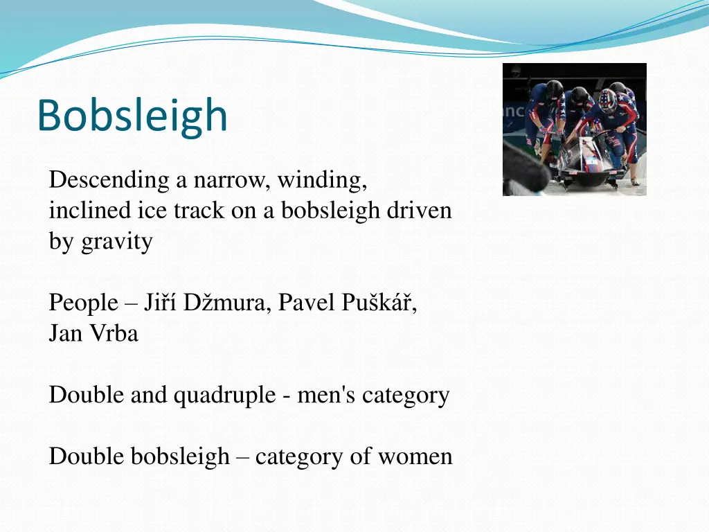 bobsleigh
