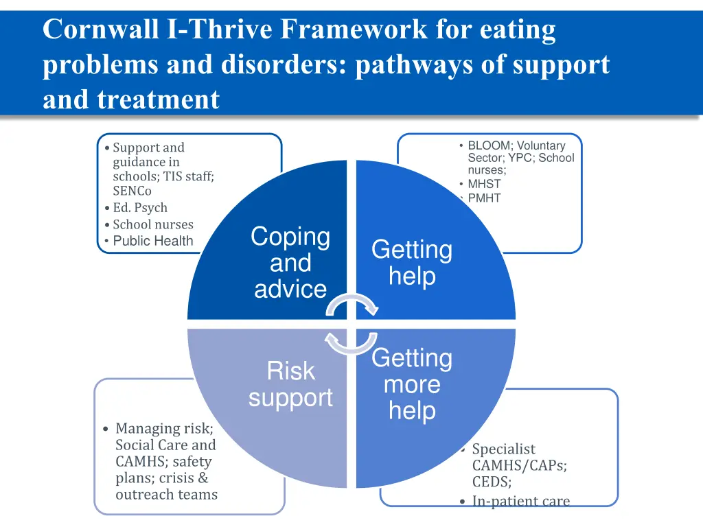 cornwall i thrive framework for eating problems