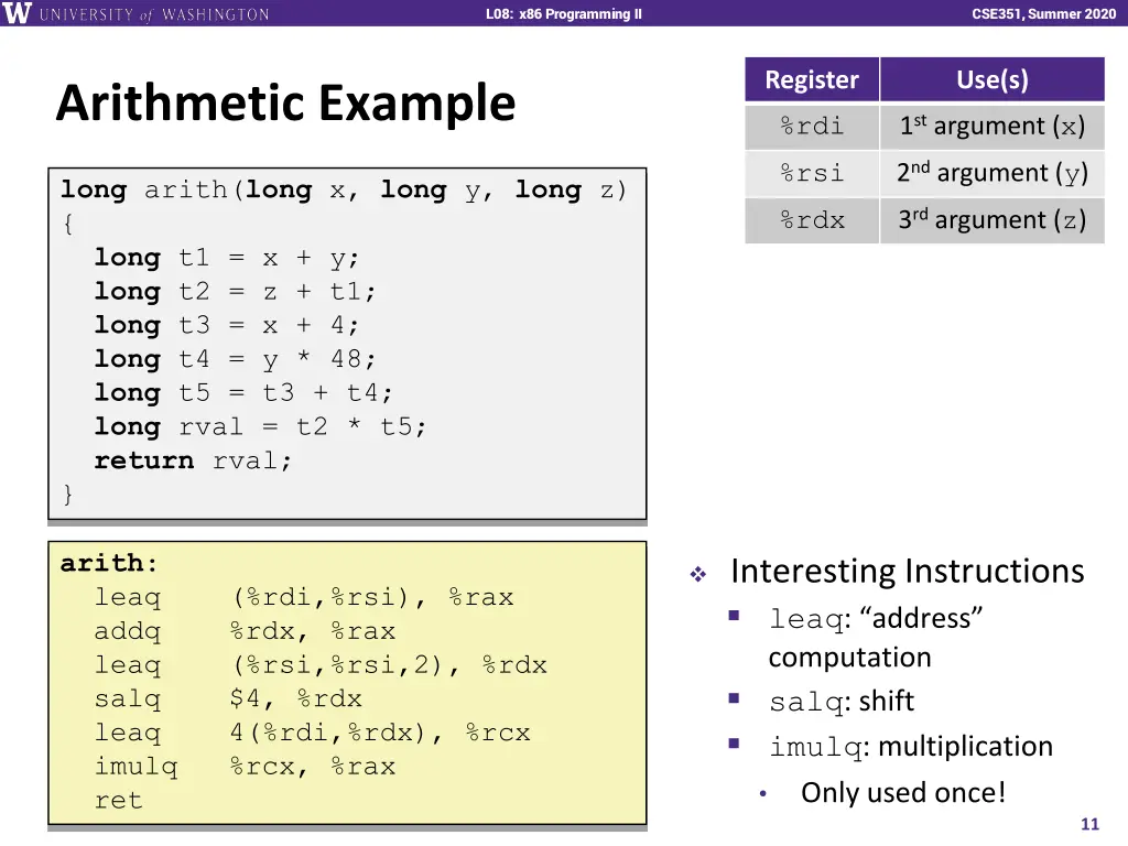 l08 x86 programming ii 10