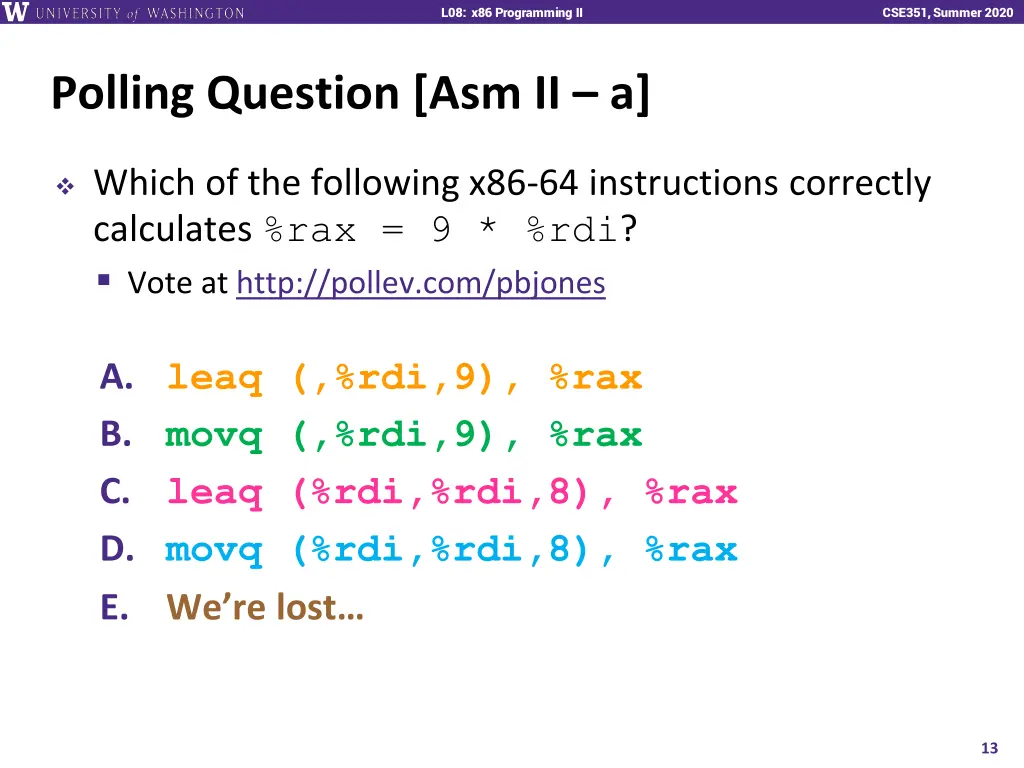 l08 x86 programming ii 12