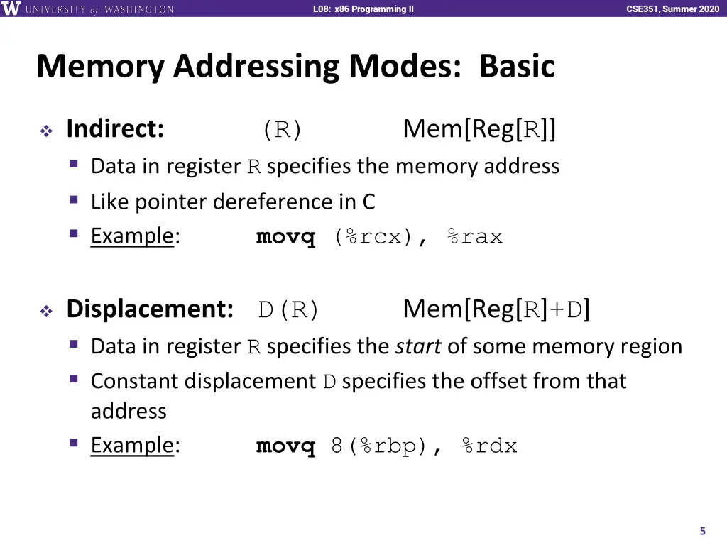 l08 x86 programming ii 4