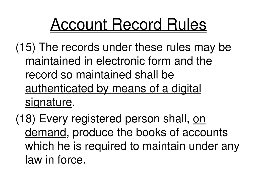 account record rules 3