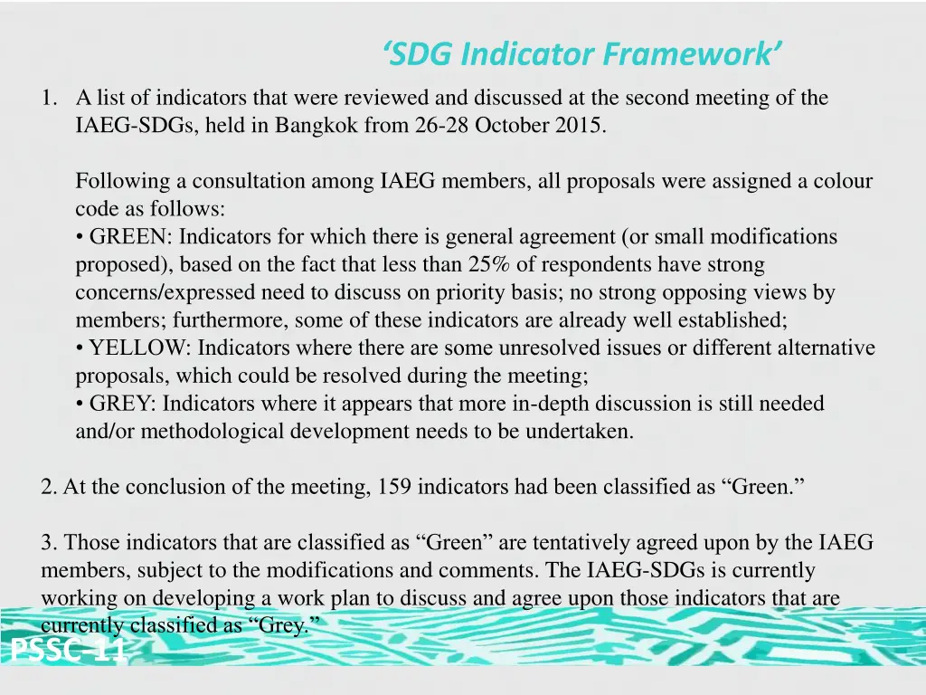 sdg indicator framework 3