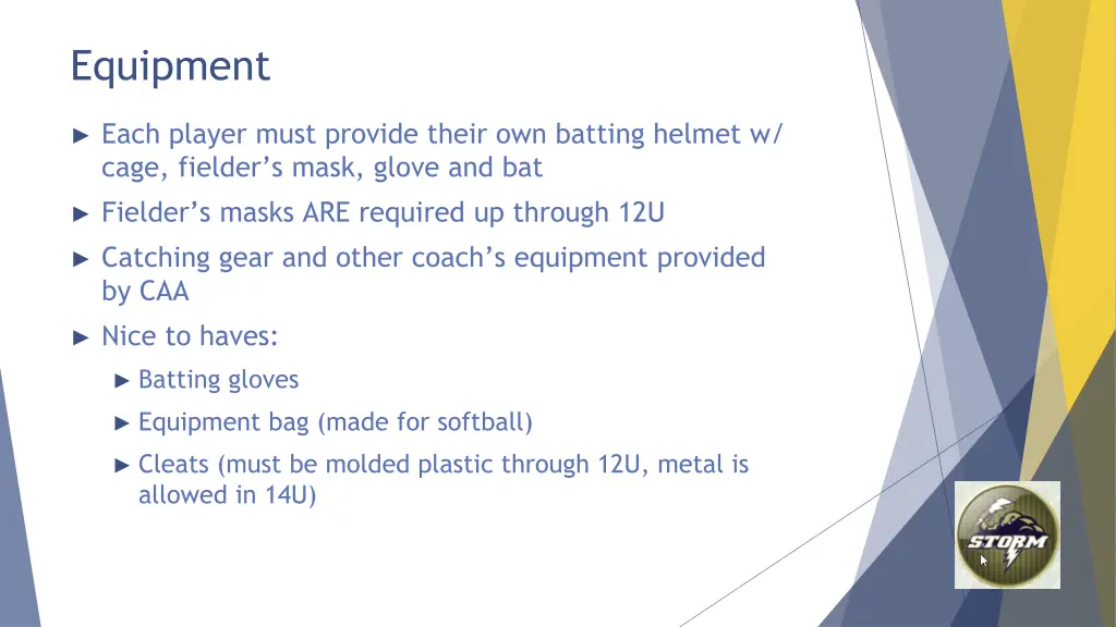 equipment