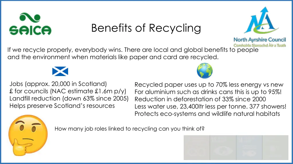 benefits of recycling