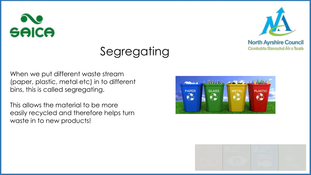 segregating