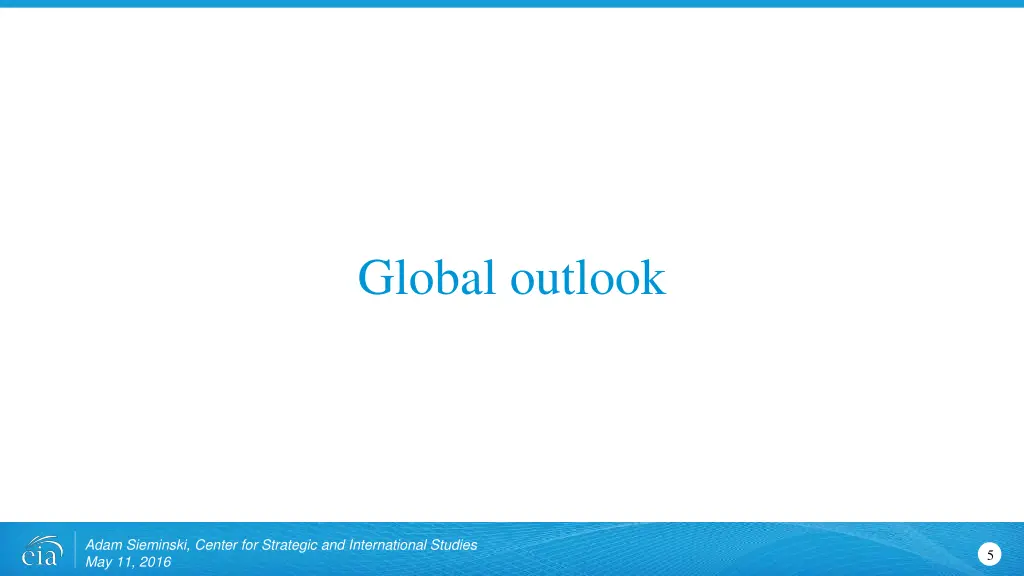 global outlook