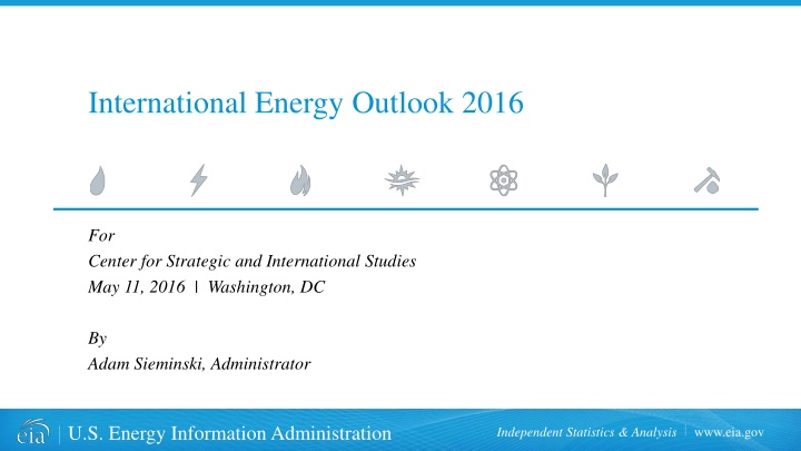 international energy outlook 2016